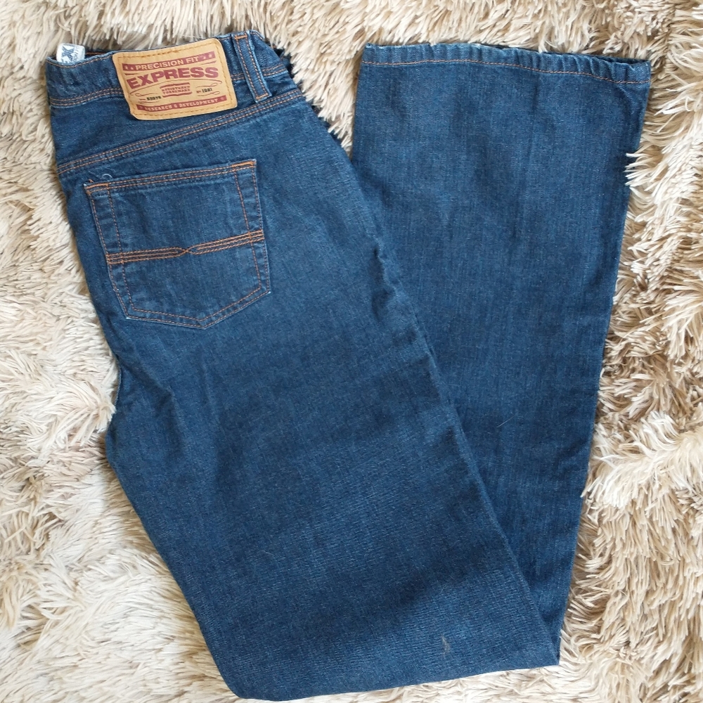 Express Boot Cut Jeans 7/8L